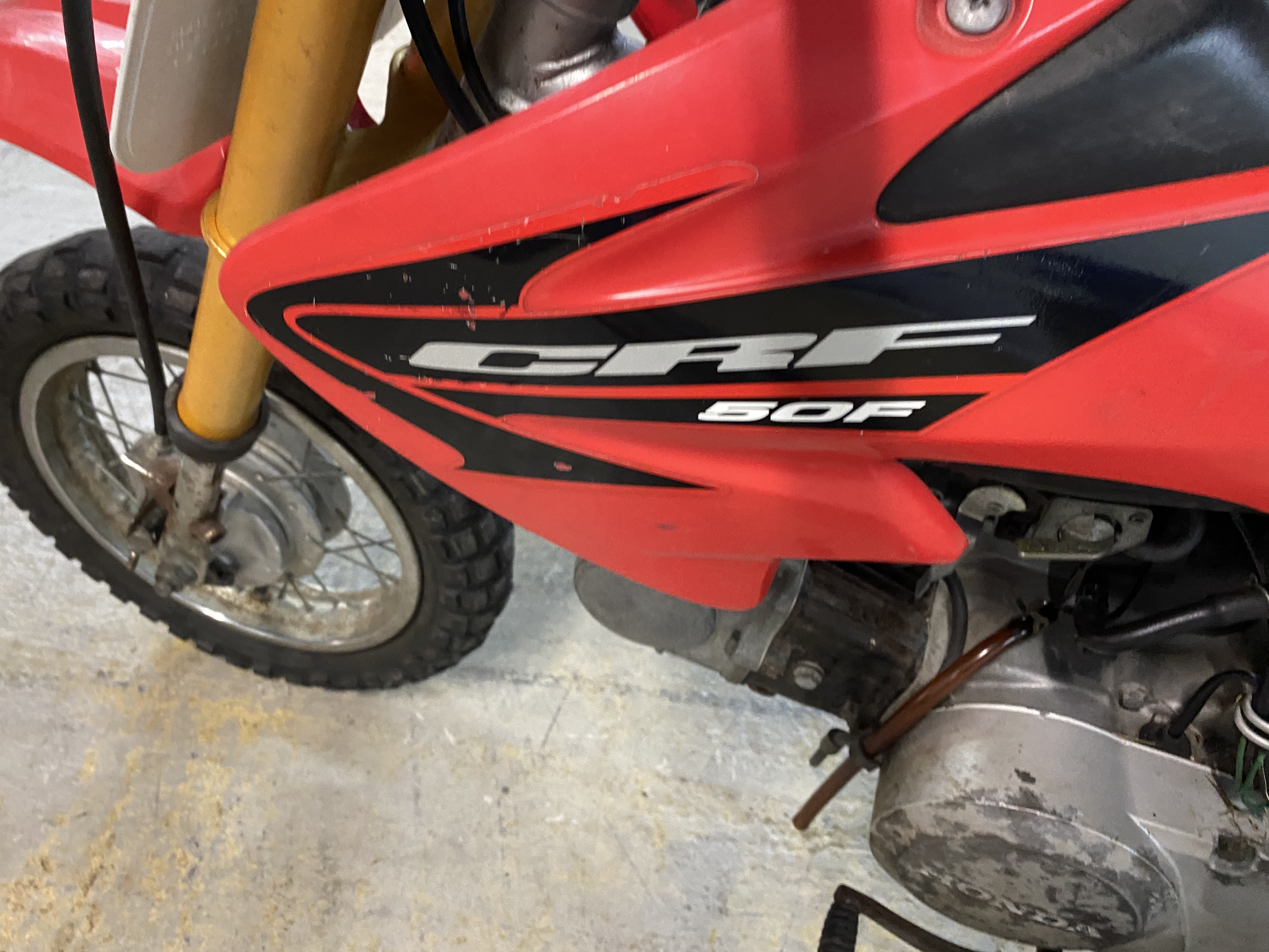 2005 honda crf50f